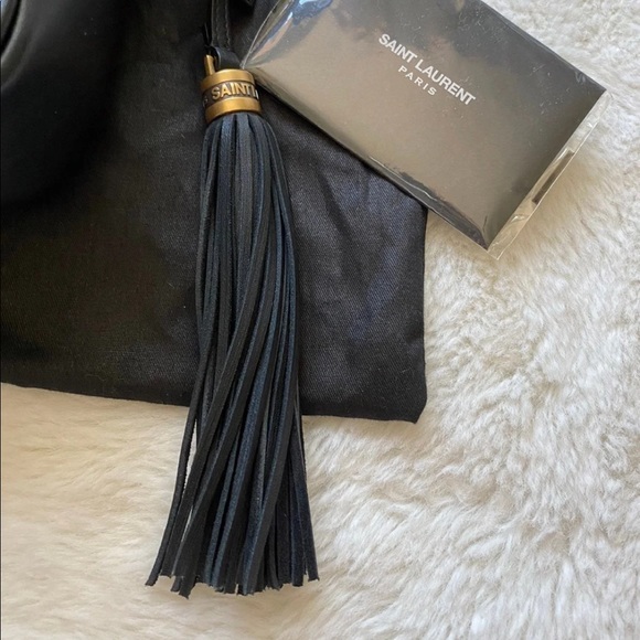 Yves Saint Laurent YSL Raffia Camera Bag - Picture 6 of 16